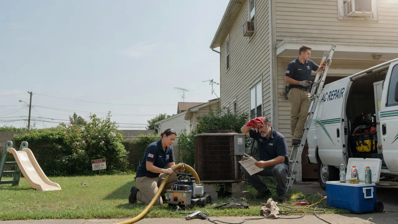 AC Repair in Elk Mound, WI near me